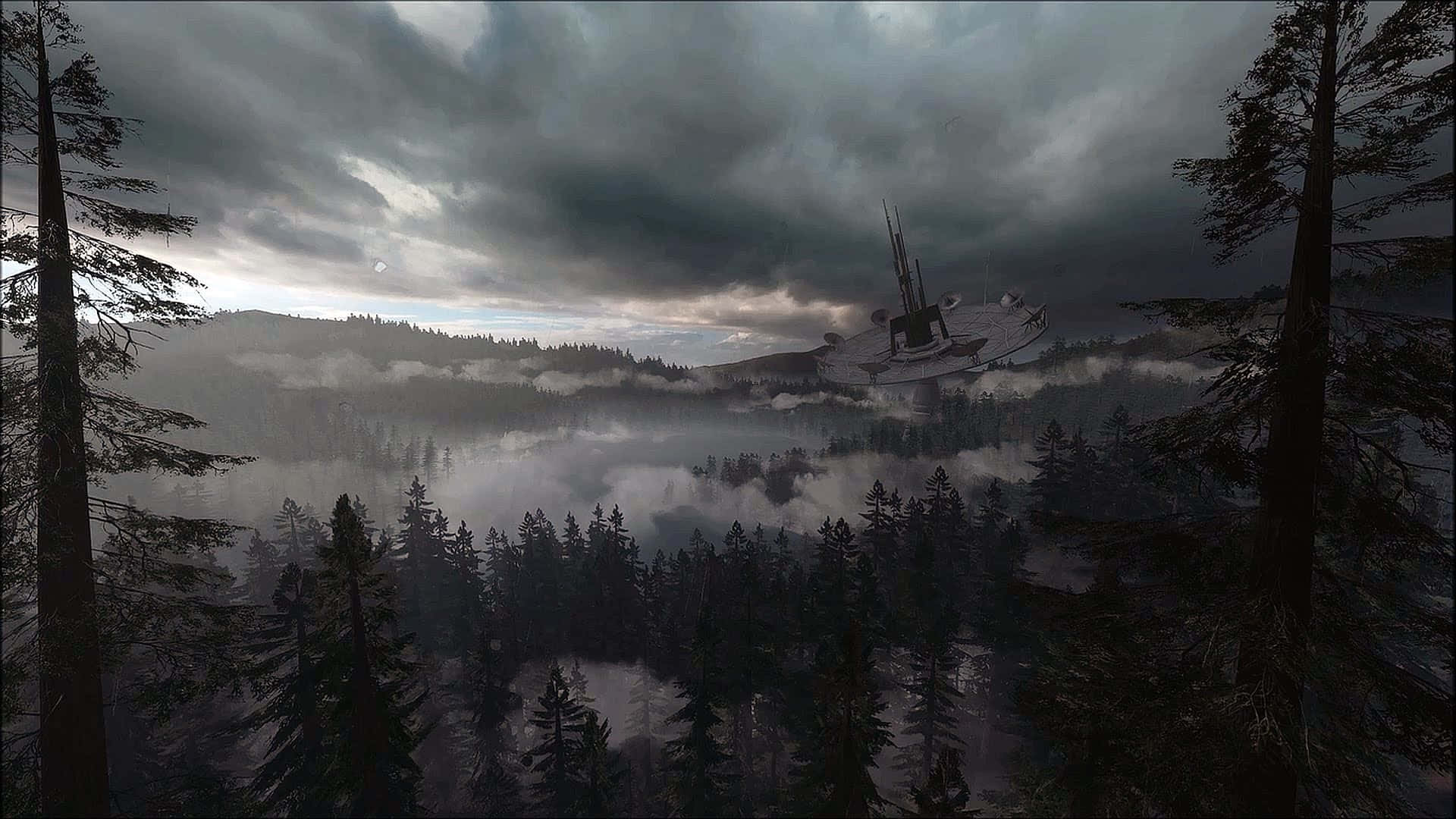 Endor, 1920 x 1080, spaceship, Full HD Desktop Wallpaper