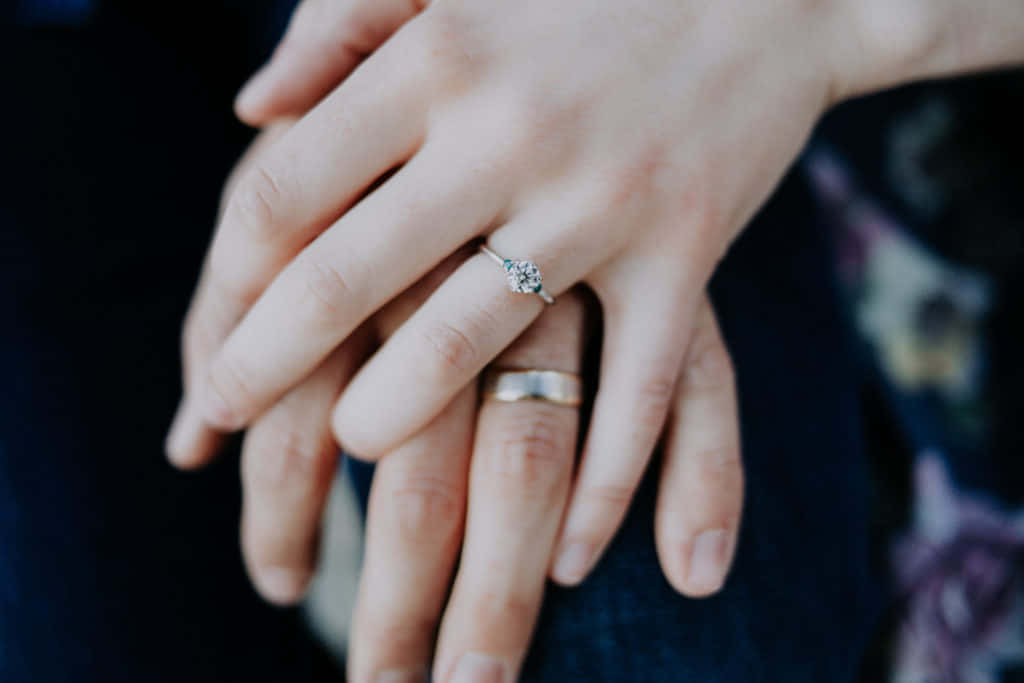 simple silver band engagement rings, engagement ring, wedding band, SD Desktop Wallpaper