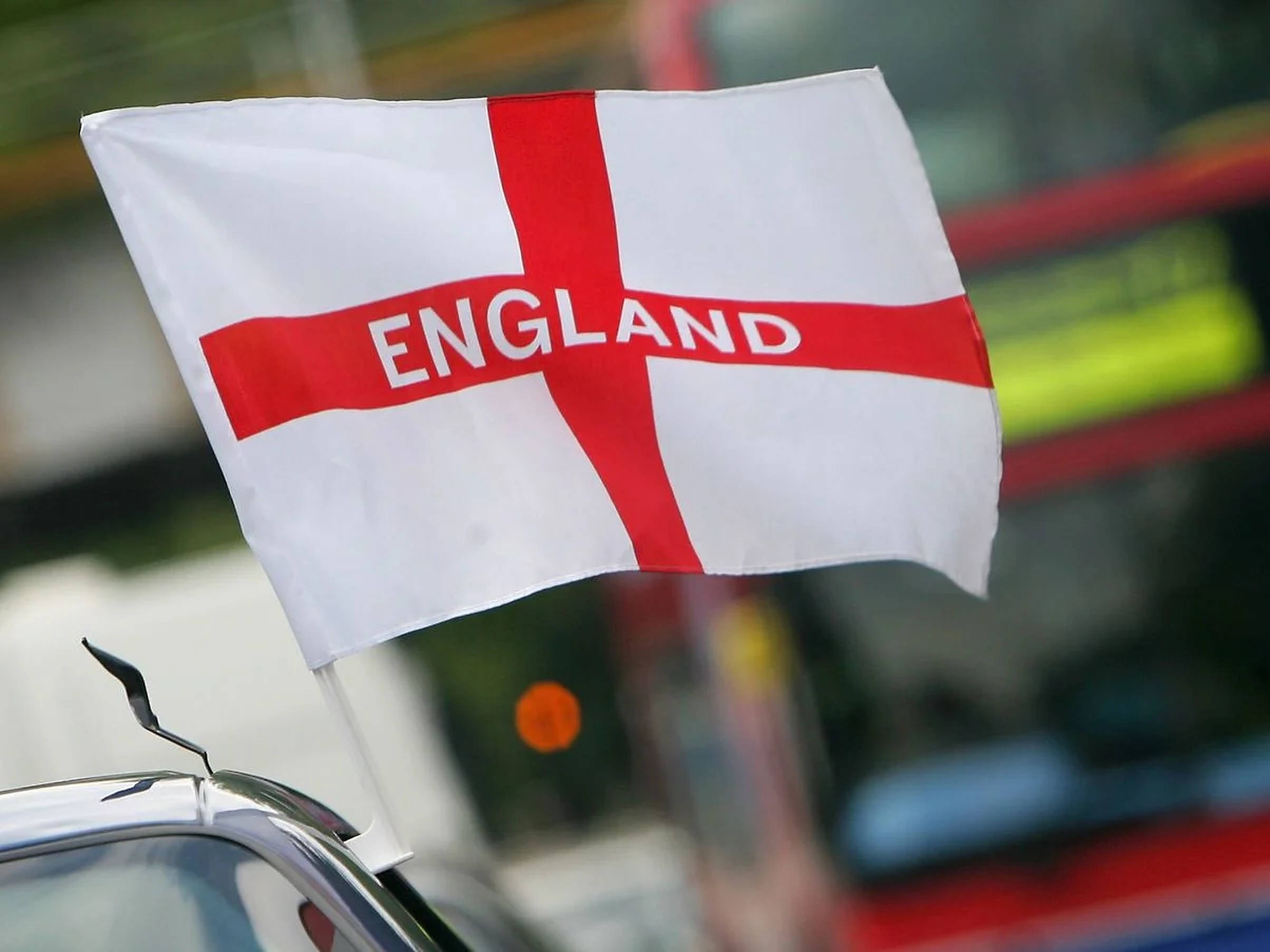 England flag, red cross flag, ENGLAND text, Full HD Desktop Wallpaper