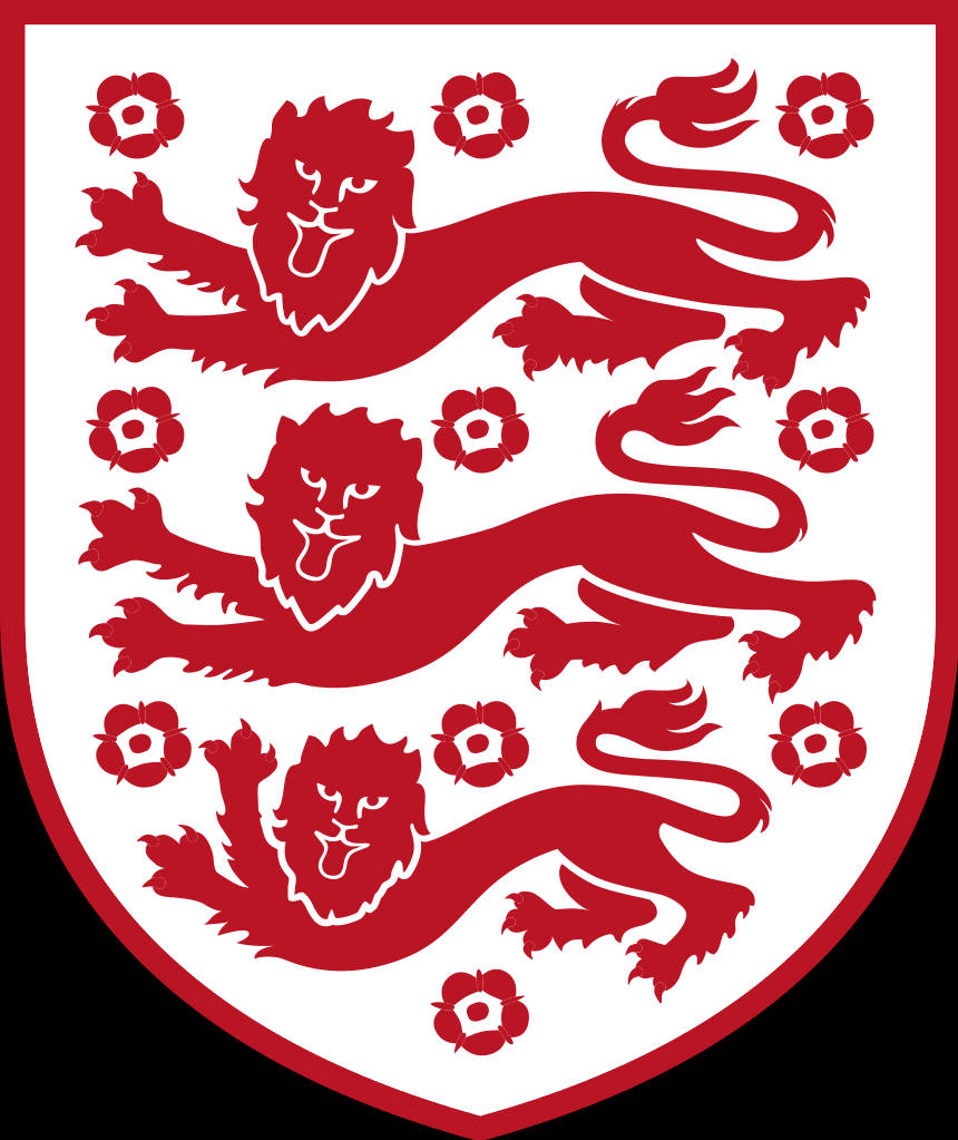 England Football, red crest, red shield, SD Phone Wallpaper