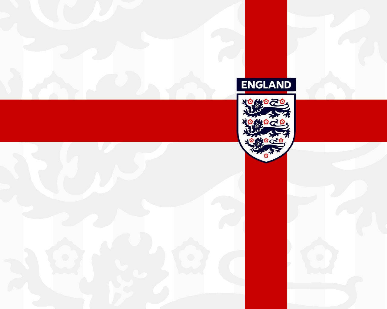 England National Football Team, red cross flag, crest, HD Desktop Wallpaper