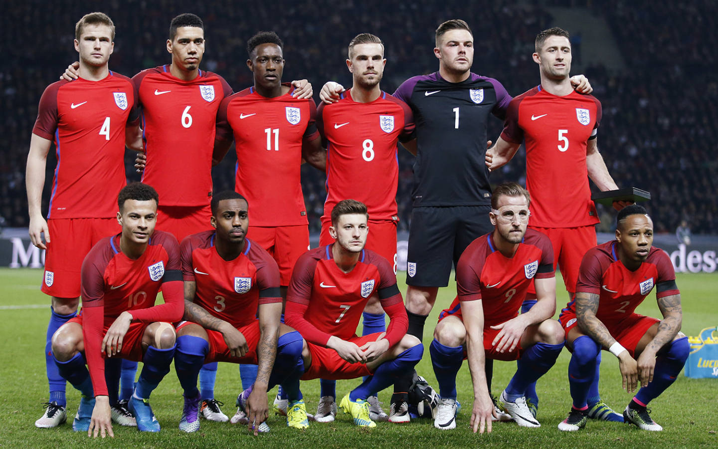2018 World Cup, England National Football Team, red jerseys, HD Desktop Wallpaper