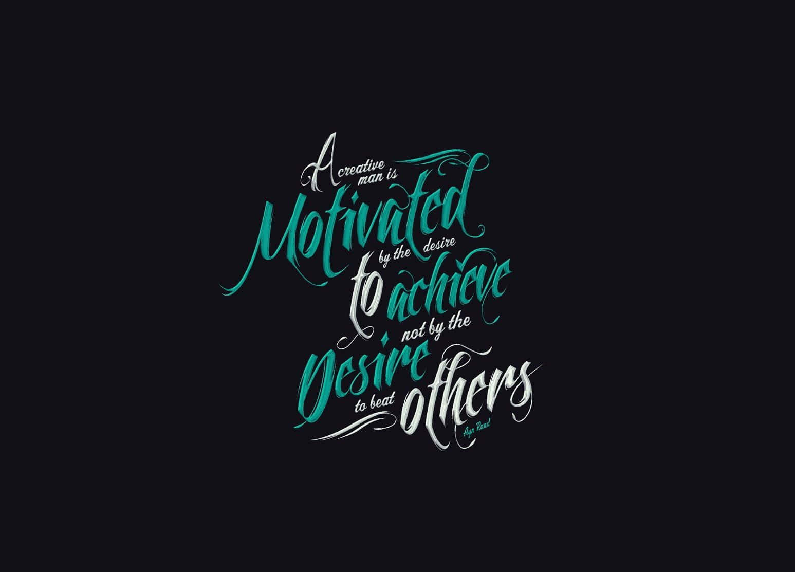 English, teal, white, HD Desktop Wallpaper