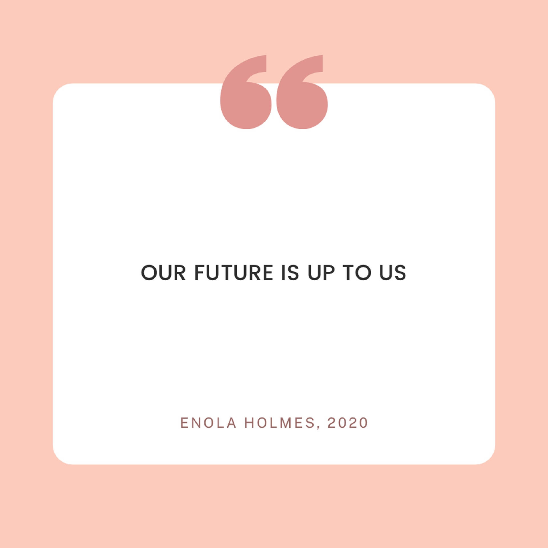 Enola Holmes, Enola Holmes 2020, soft pink, Full HD Desktop Wallpaper