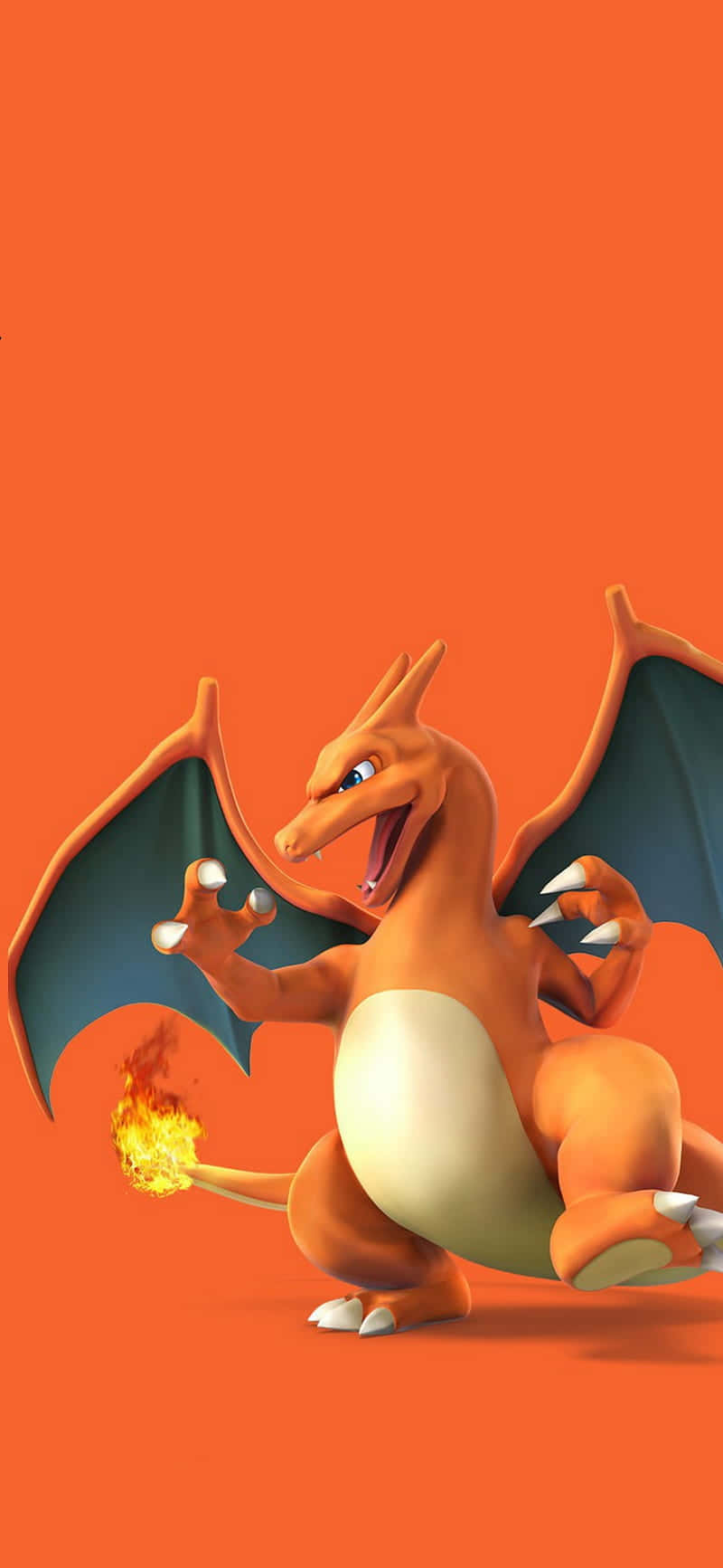 Charizard, fire/flying-type Pokemon, fiery orange, HD Phone Wallpaper