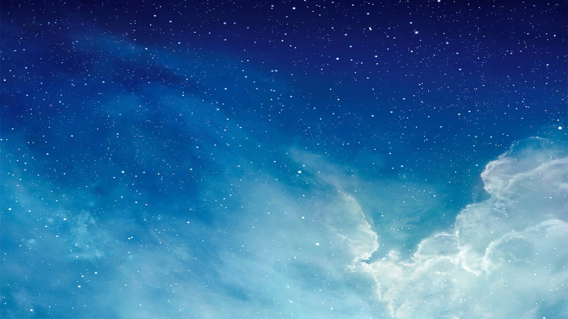 STARS Computer, night sky, twinkling stars, Full HD Desktop Wallpaper