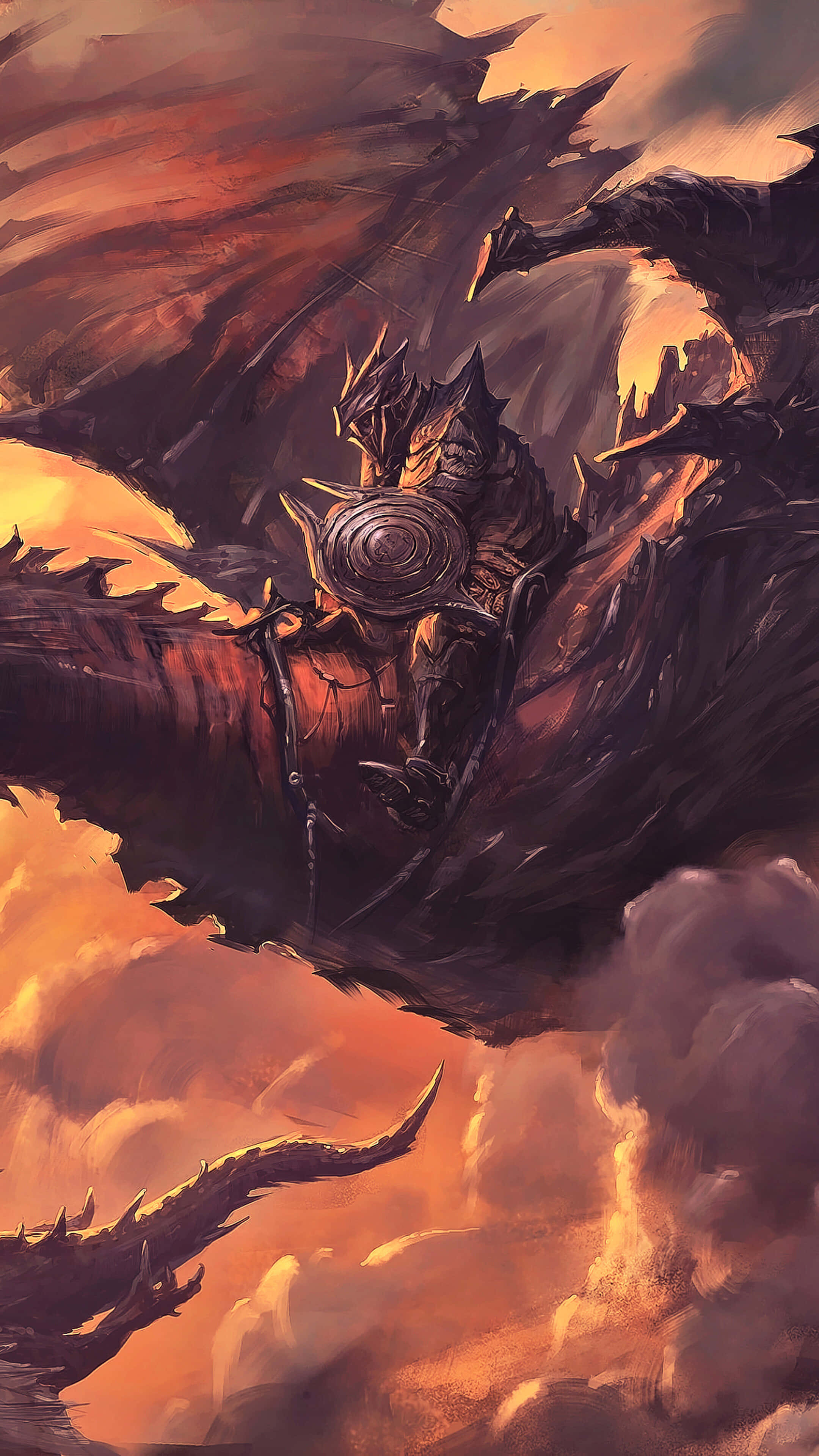 Epic Dragon, 4K, 2160 x 3840, 4K Phone Wallpaper