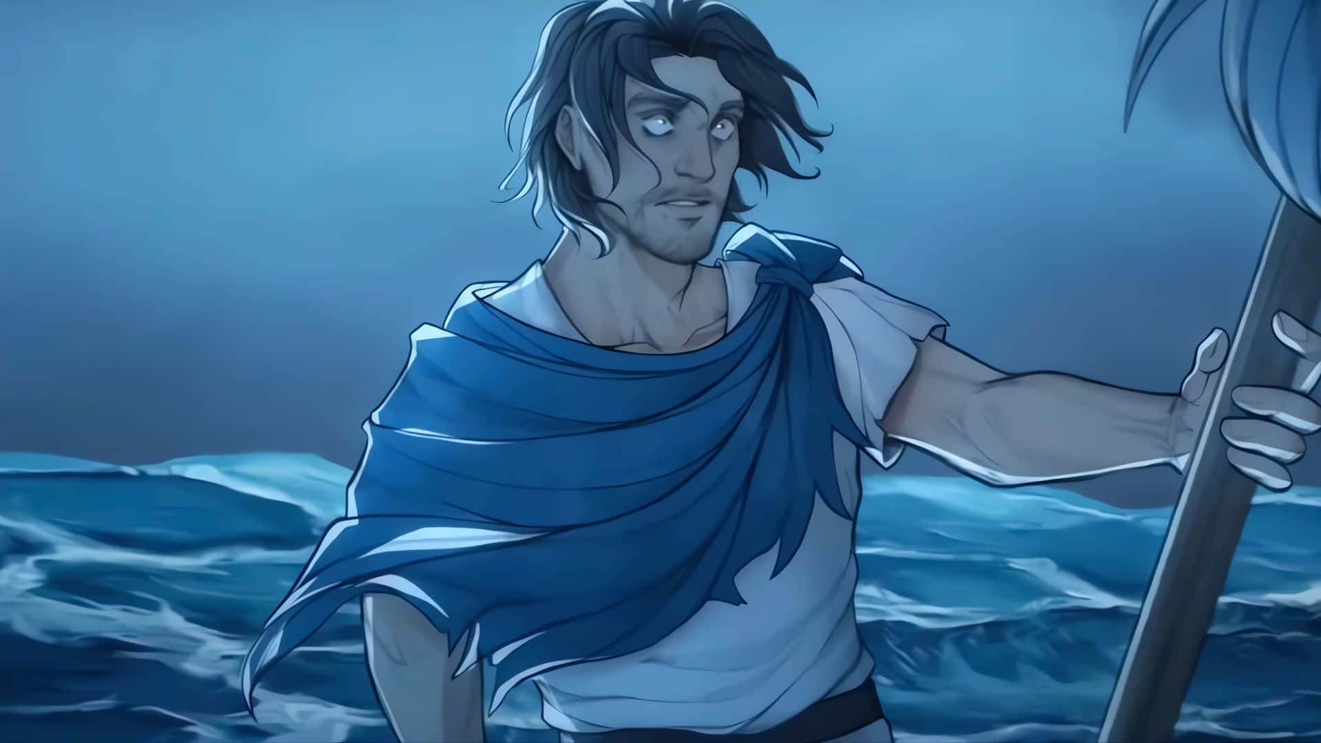 Epic The Musical, animated man, dark hair, Full HD Desktop Wallpaper