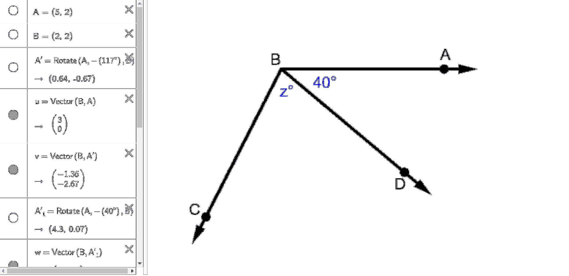 Formula Adjacent, geometric diagram, point B, Full HD Desktop Wallpaper