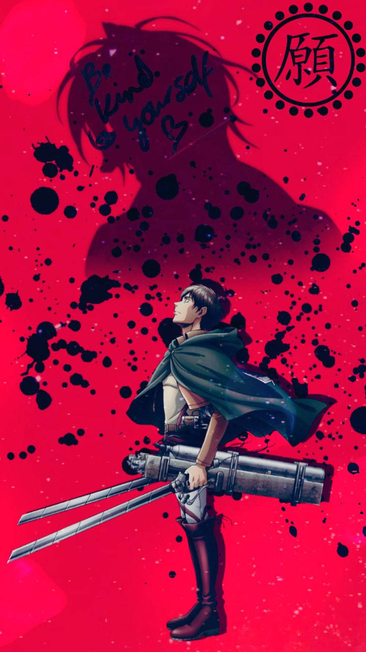 Eren Season 4, green cloak, large weapon, HD Phone Wallpaper