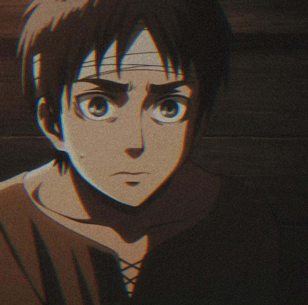 Eren Yeager, bandaged head, anime portrait, SD Desktop Wallpaper