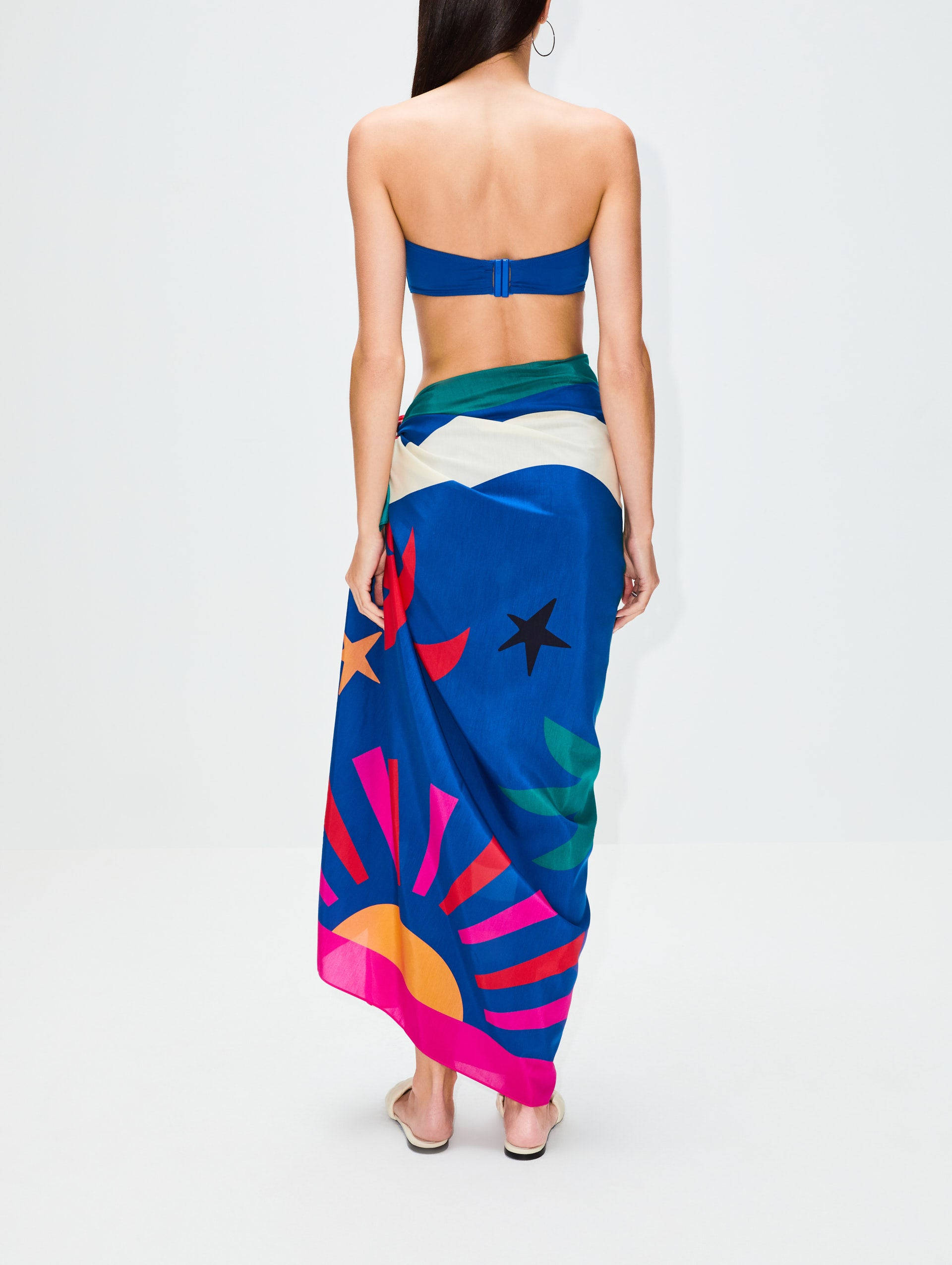 Eres, colorful skirt, vibrant blue, Full HD Phone Wallpaper