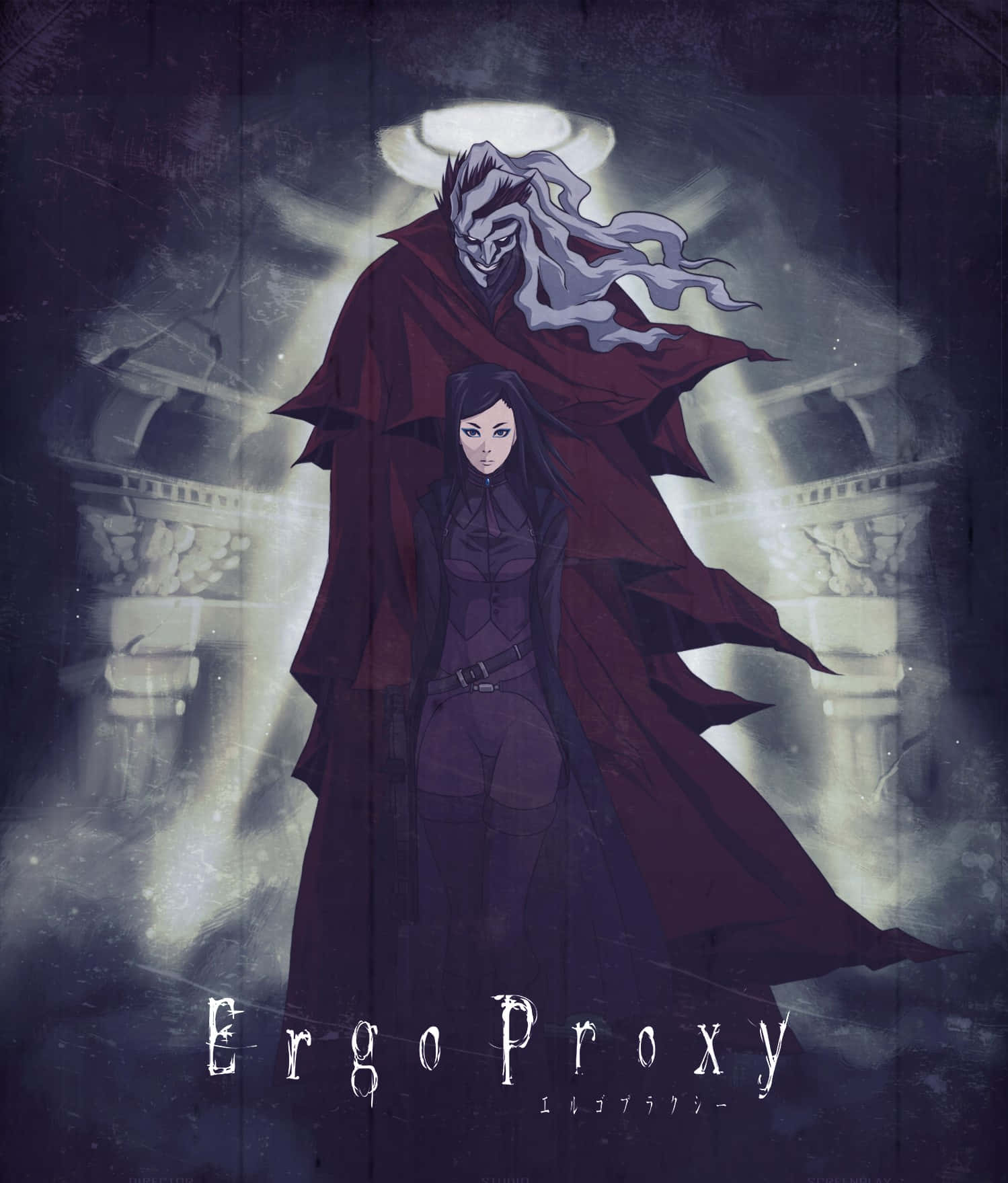 Pino, Ergo Proxy, purple gear, HD Phone Wallpaper