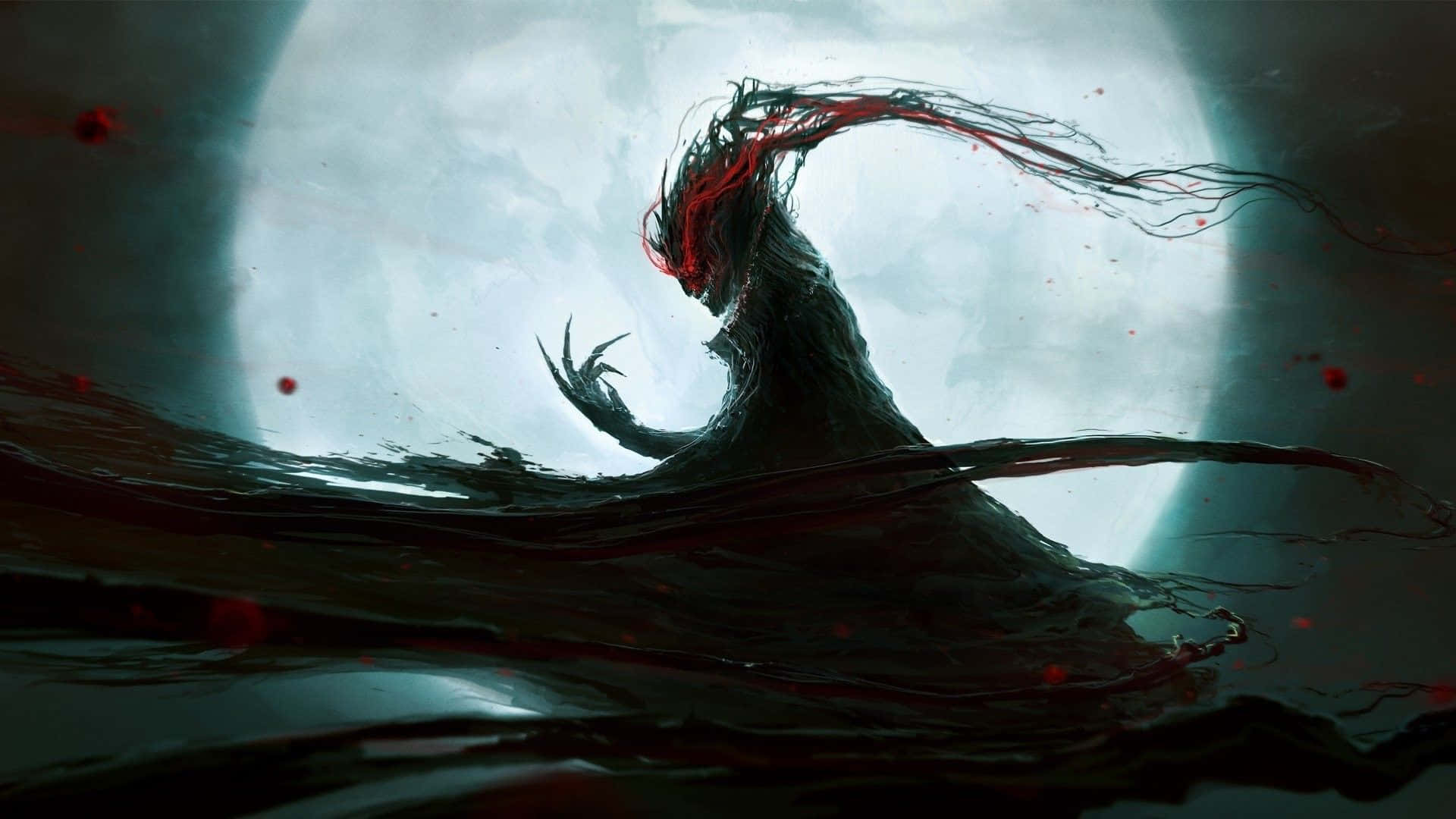 Pino, Ergo Proxy, full moon, Full HD Desktop Wallpaper