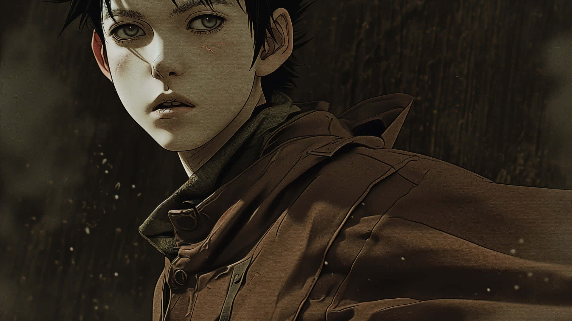 Ergo Proxy, Vincent Law, dark hair, Full HD Desktop Wallpaper