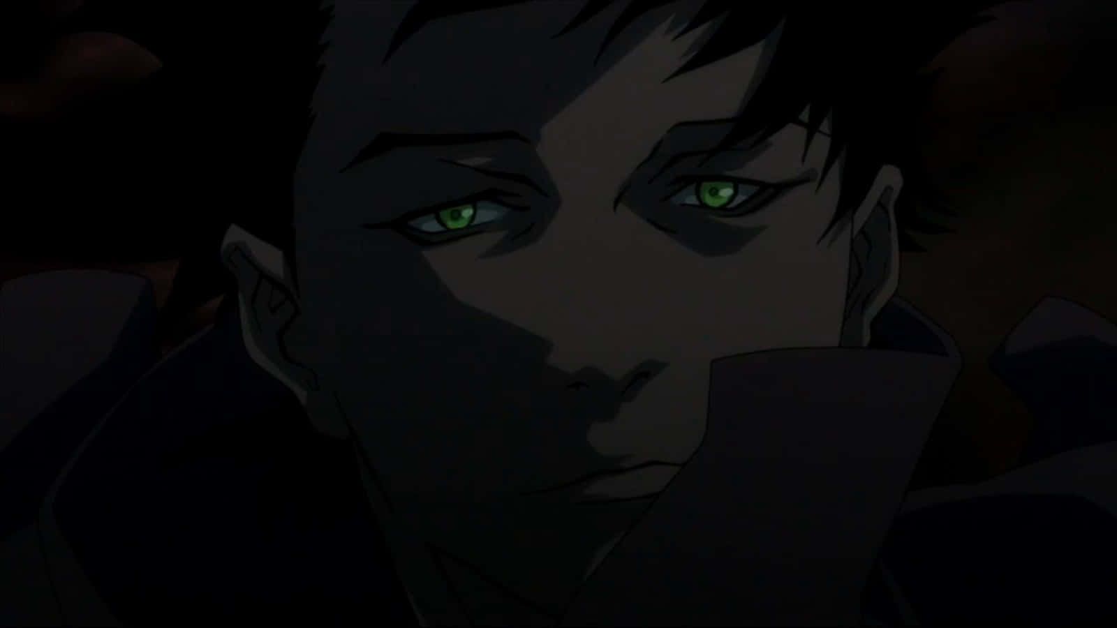 Vincent Law, Ergo Proxy, glowing green eyes, HD Desktop Wallpaper
