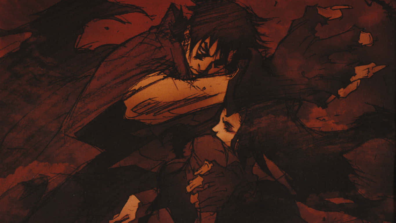 Ergo Proxy, Vincent Law, black hair, HD Desktop Wallpaper