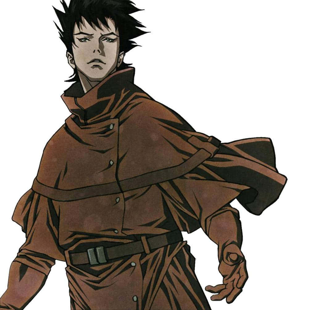 Vincent Law, Ergo Proxy, spiky black hair, SD Desktop Wallpaper