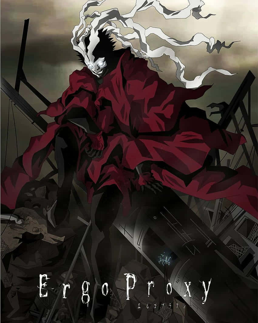 Ergo Proxy, anime character, red coat, SD Phone Wallpaper