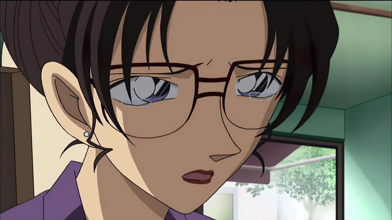 Eri Kisaki, dark hair, glasses, HD Desktop Wallpaper