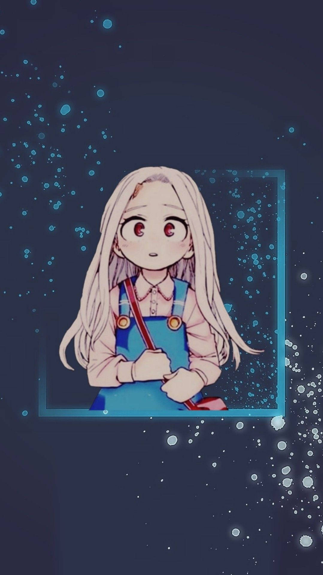 Eri, chibi anime girl, long blonde hair, Full HD Phone Wallpaper