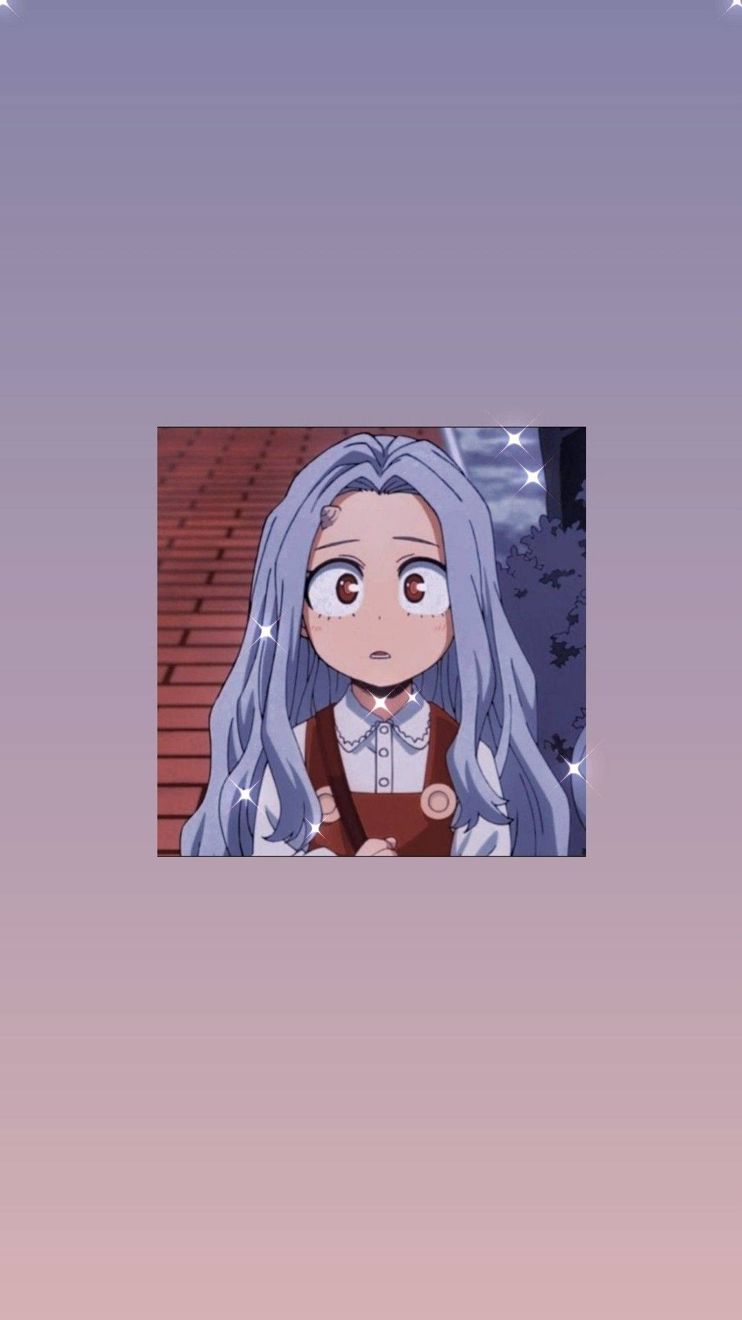 Eri, silver hair, sparkles, Full HD Phone Wallpaper