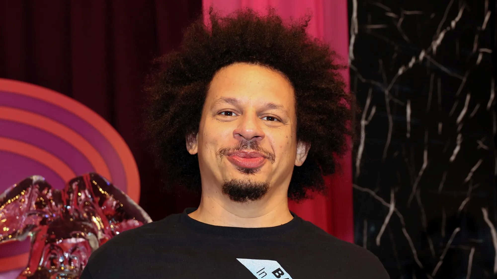 Eric Andre, afro, goatee, Full HD Desktop Wallpaper
