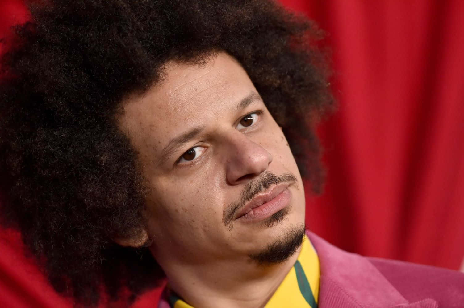 Eric Andre, afro, goatee, HD Desktop Wallpaper