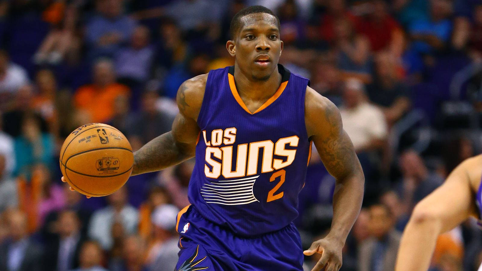 Eric Bledsoe, purple Suns jersey, basketball player, HD Desktop Wallpaper