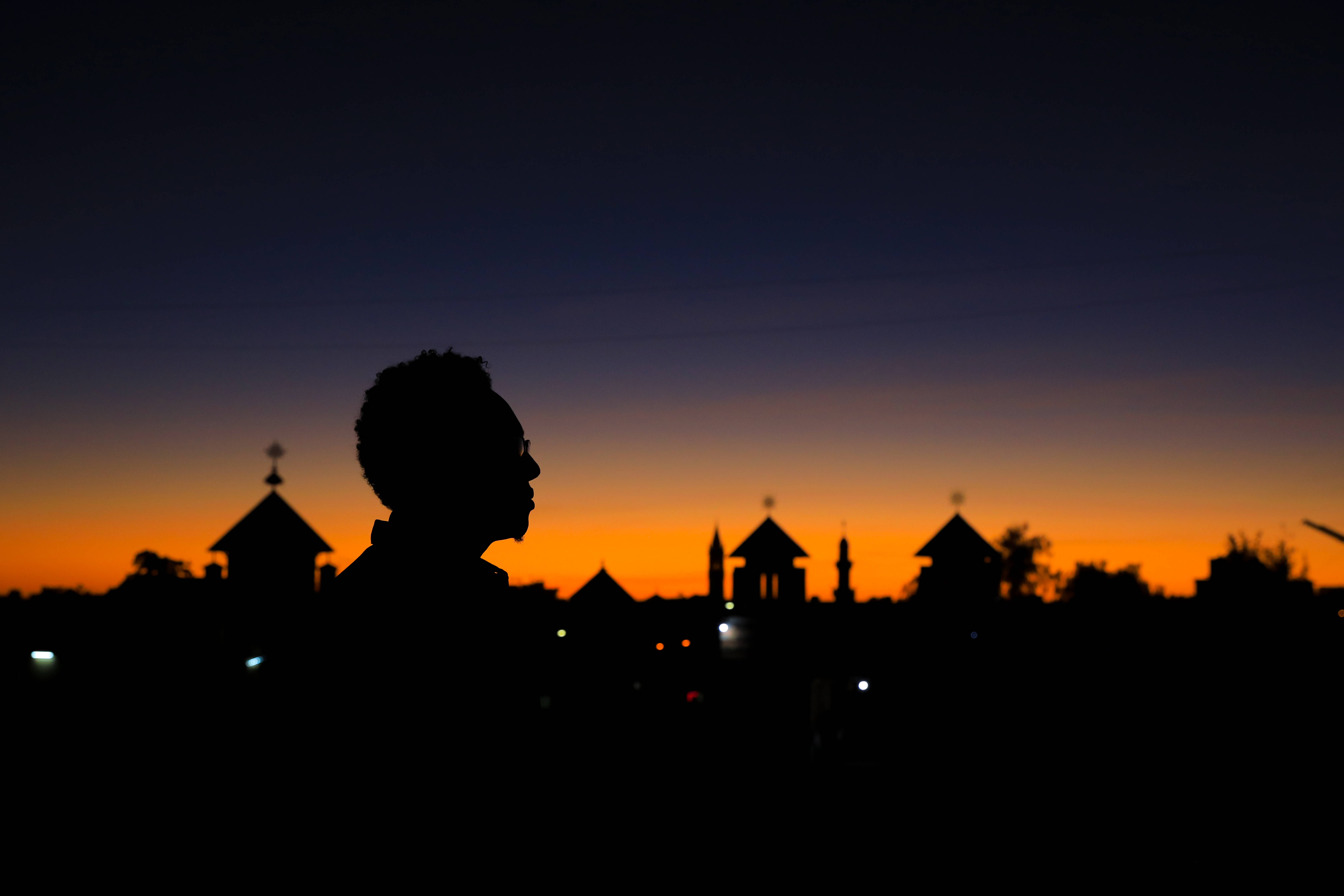 Eritrea, sunrise, city skyline, 5K Desktop Wallpaper
