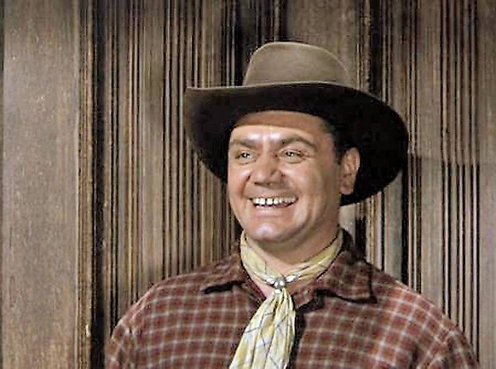 Ernest Borgnine, brown plaid shirt, brown hat, SD Desktop Wallpaper