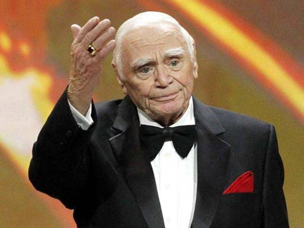 Ernest Borgnine, black tuxedo, red pocket square, SD Desktop Wallpaper