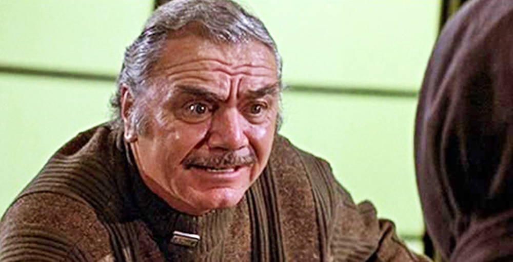 Ernest Borgnine, mustache, wrinkled face, SD Desktop Wallpaper