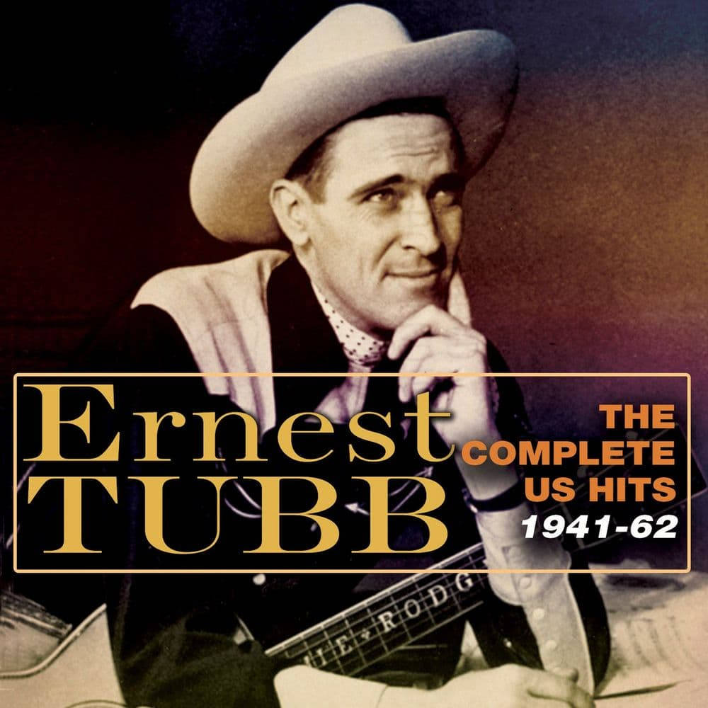 Ernest Tubb, cowboy hat, guitar, SD Desktop Wallpaper