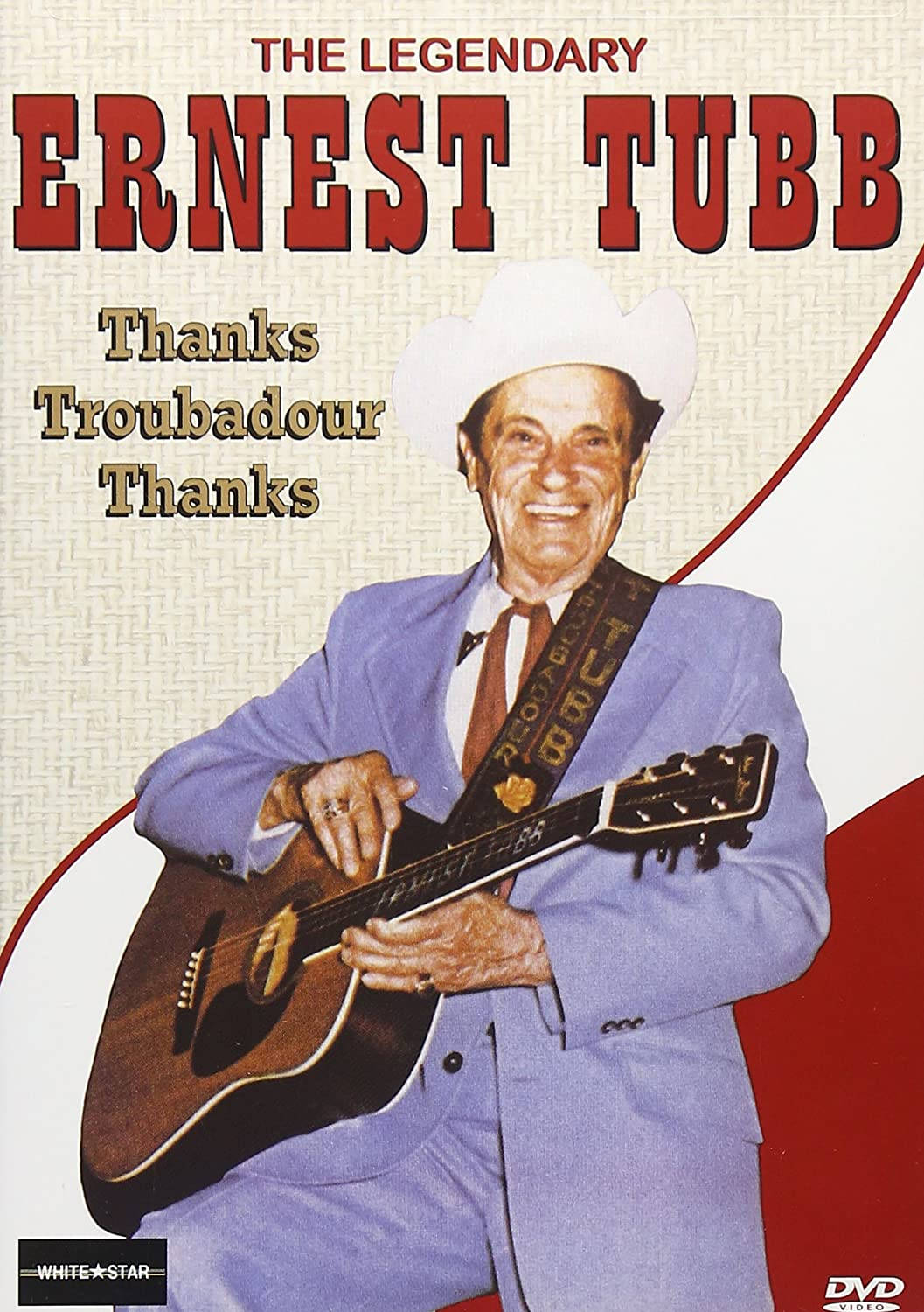 Ernest Tubb, light blue suit, white cowboy hat, HD Phone Wallpaper