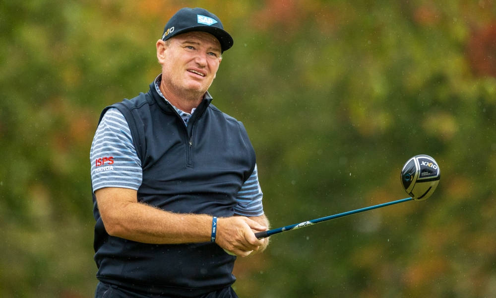 Ernie Els, golf club, driver, SD Desktop Wallpaper