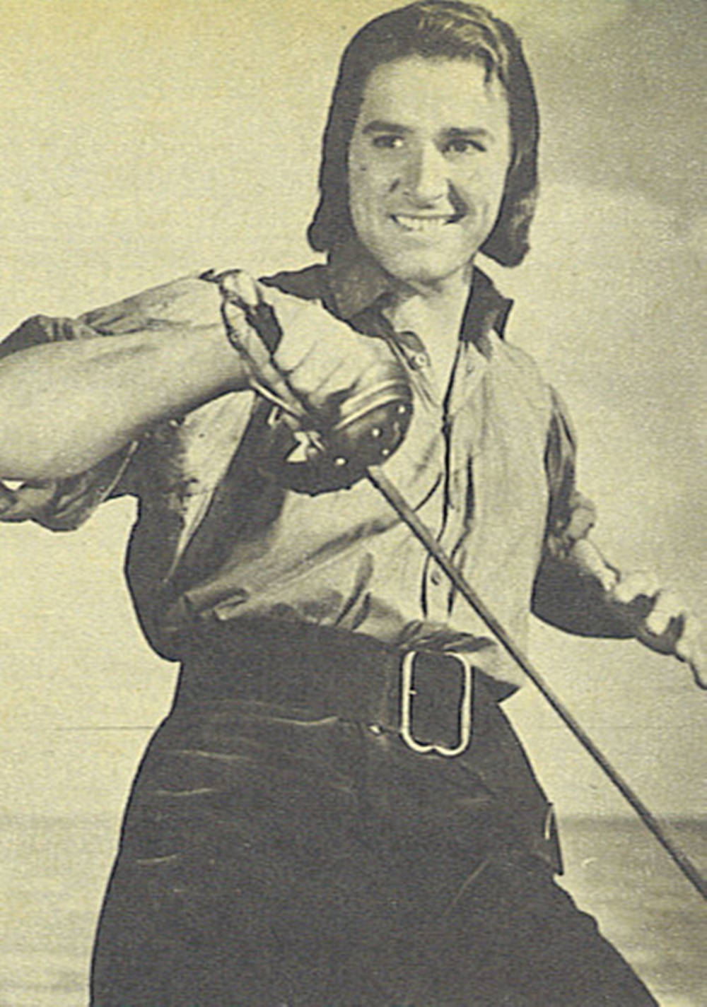 Errol Flynn, vintage aesthetic, sword, HD Phone Wallpaper
