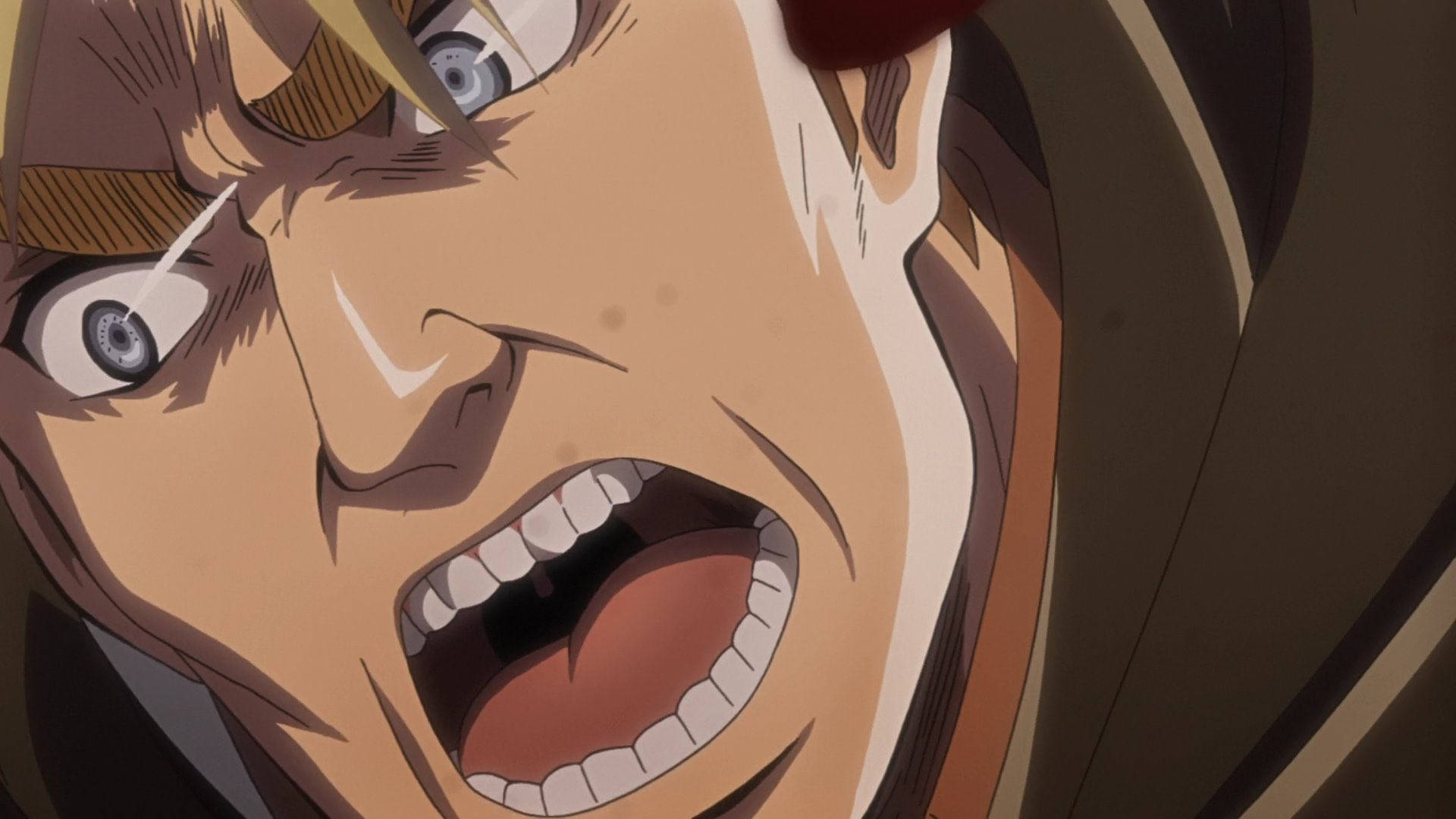 Erwin Smith, close-up, anime character, Full HD Desktop Wallpaper