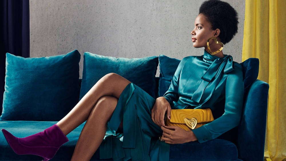 Escada, green satin, teal satin, SD Desktop Wallpaper