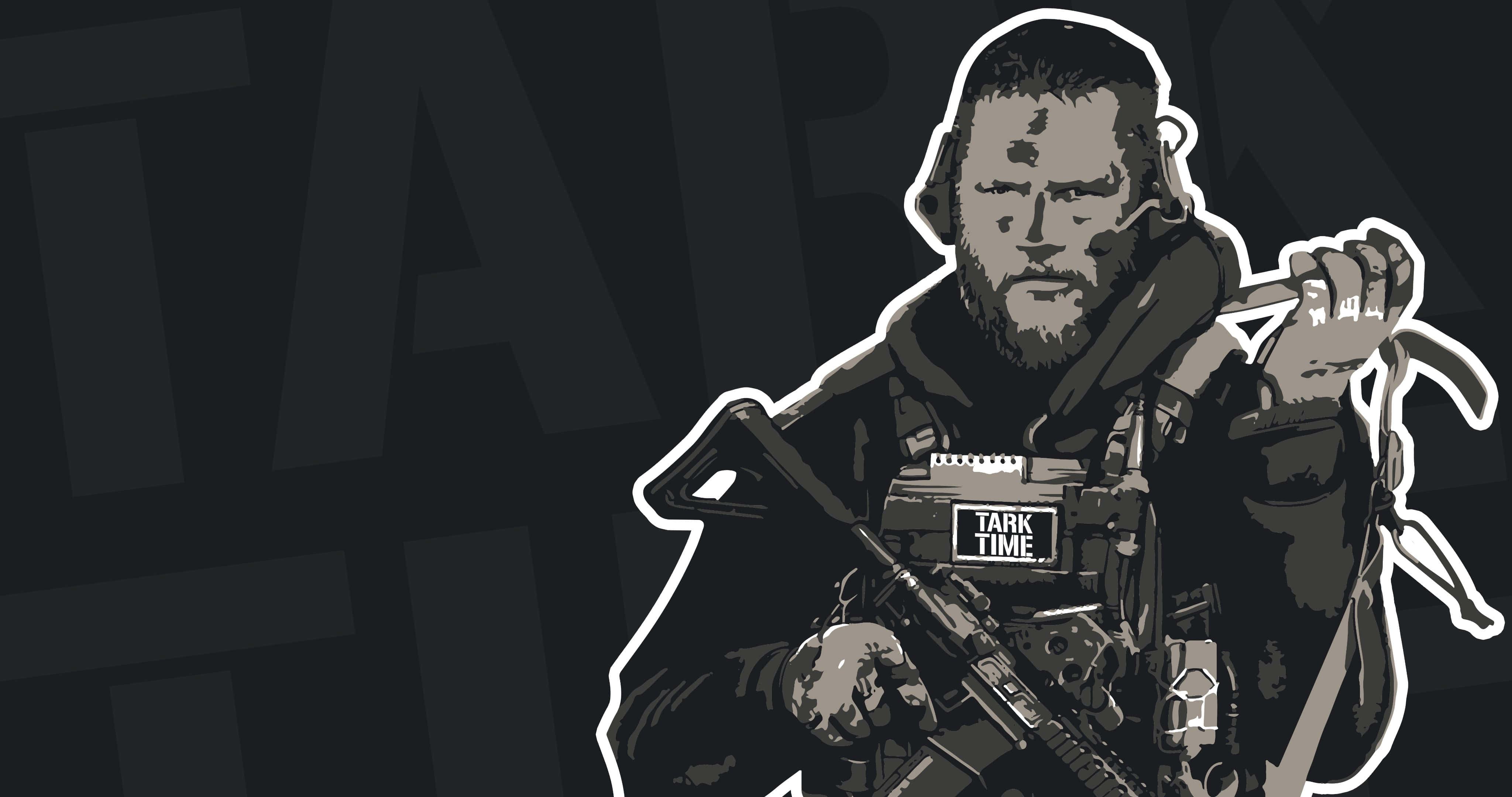 Escape From Tarkov, operator, dog tags, 4K Desktop Wallpaper
