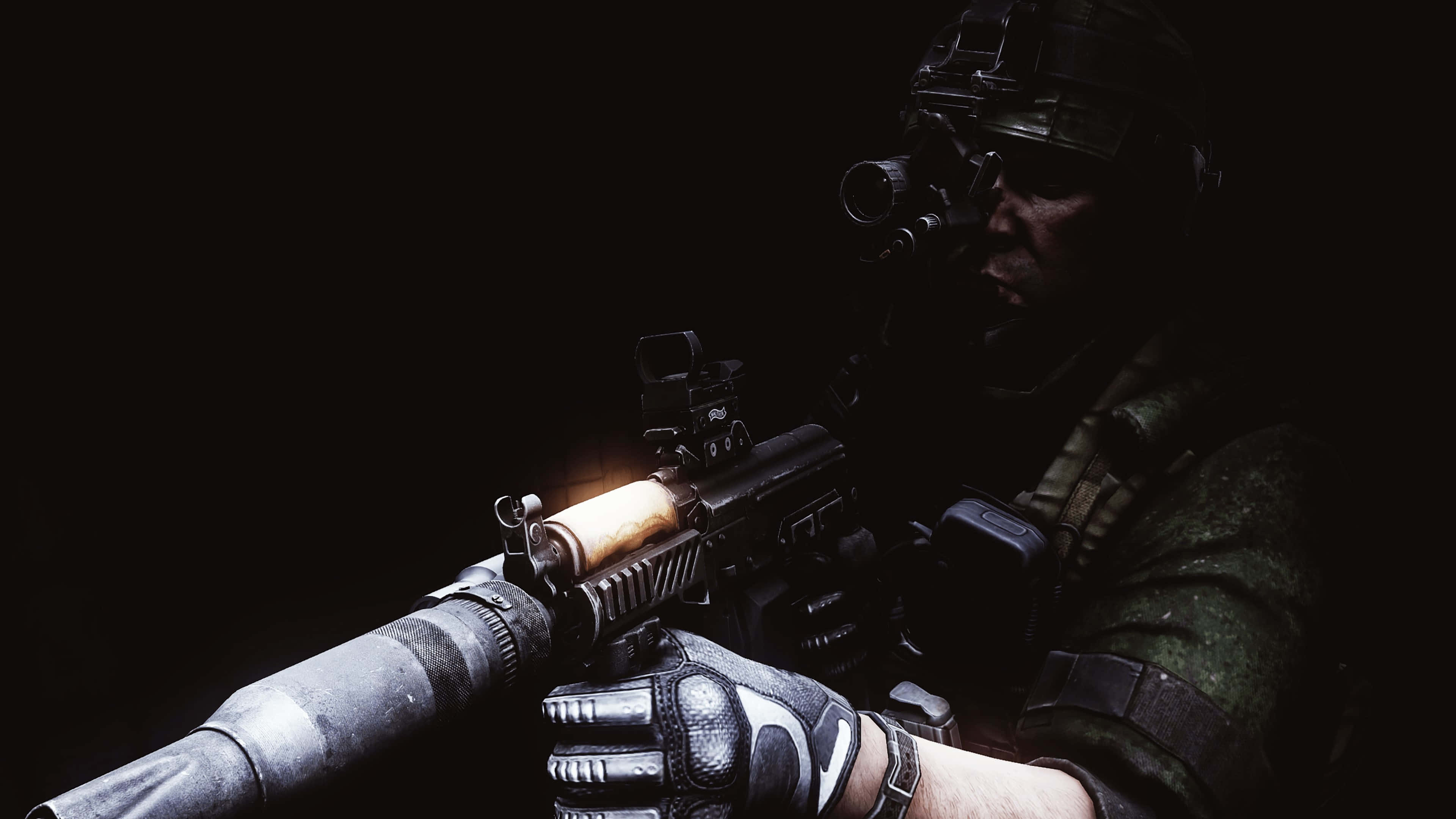 Tarkov, soldier, tactical gear, 4K Desktop Wallpaper