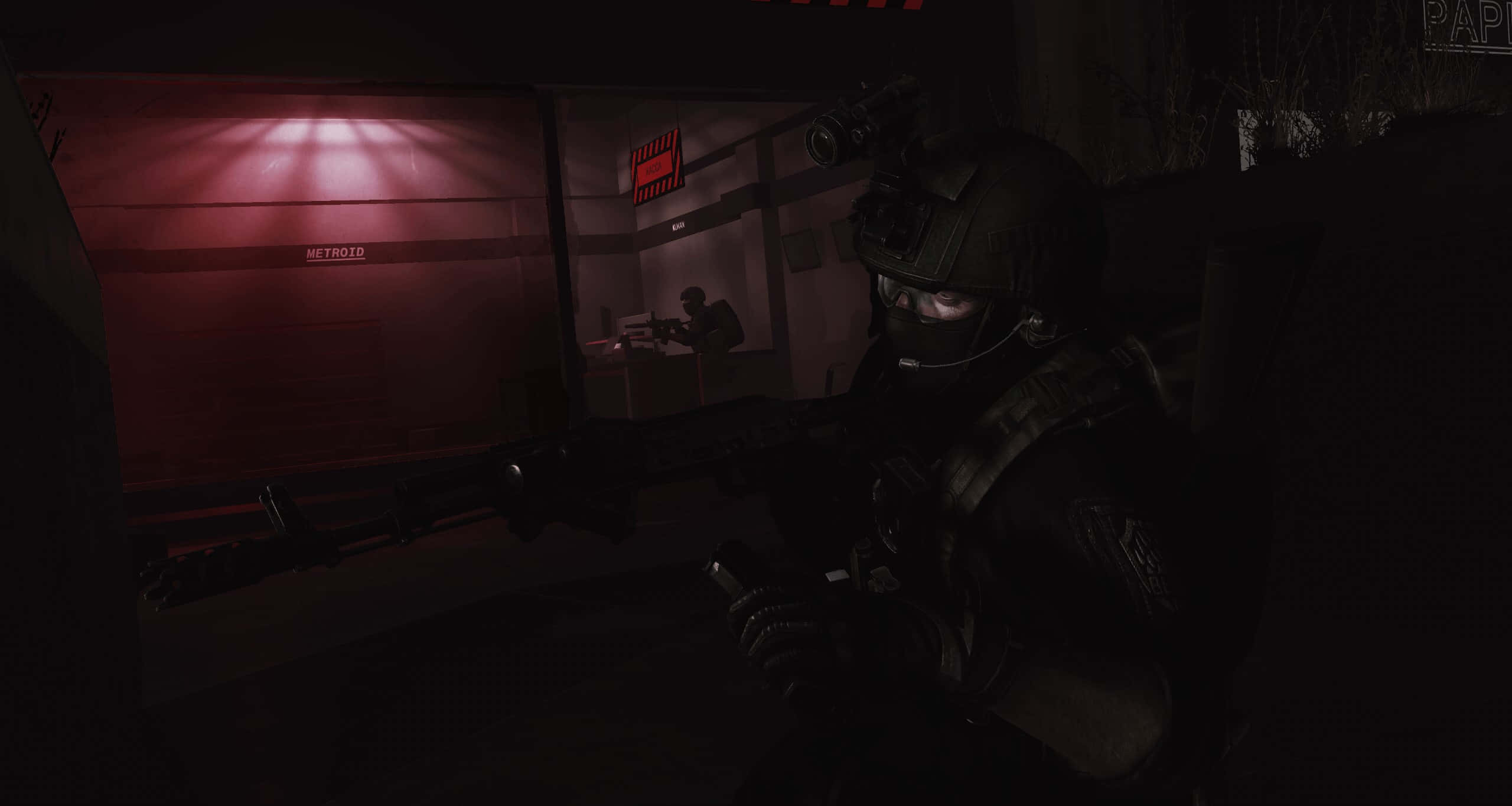 Tarkov, soldier, tactical gear, 2K Desktop Wallpaper