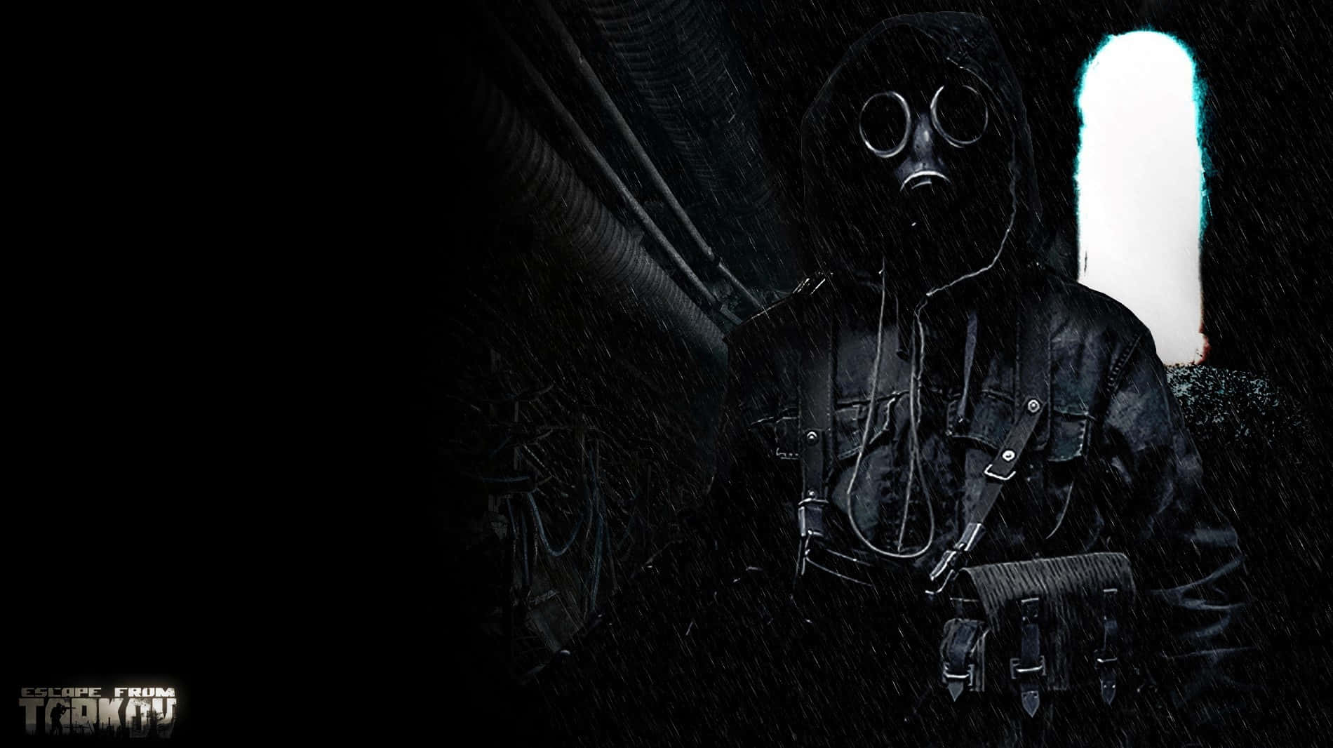 Escape From Tarkov, gas mask, leather gear, HD Desktop Wallpaper