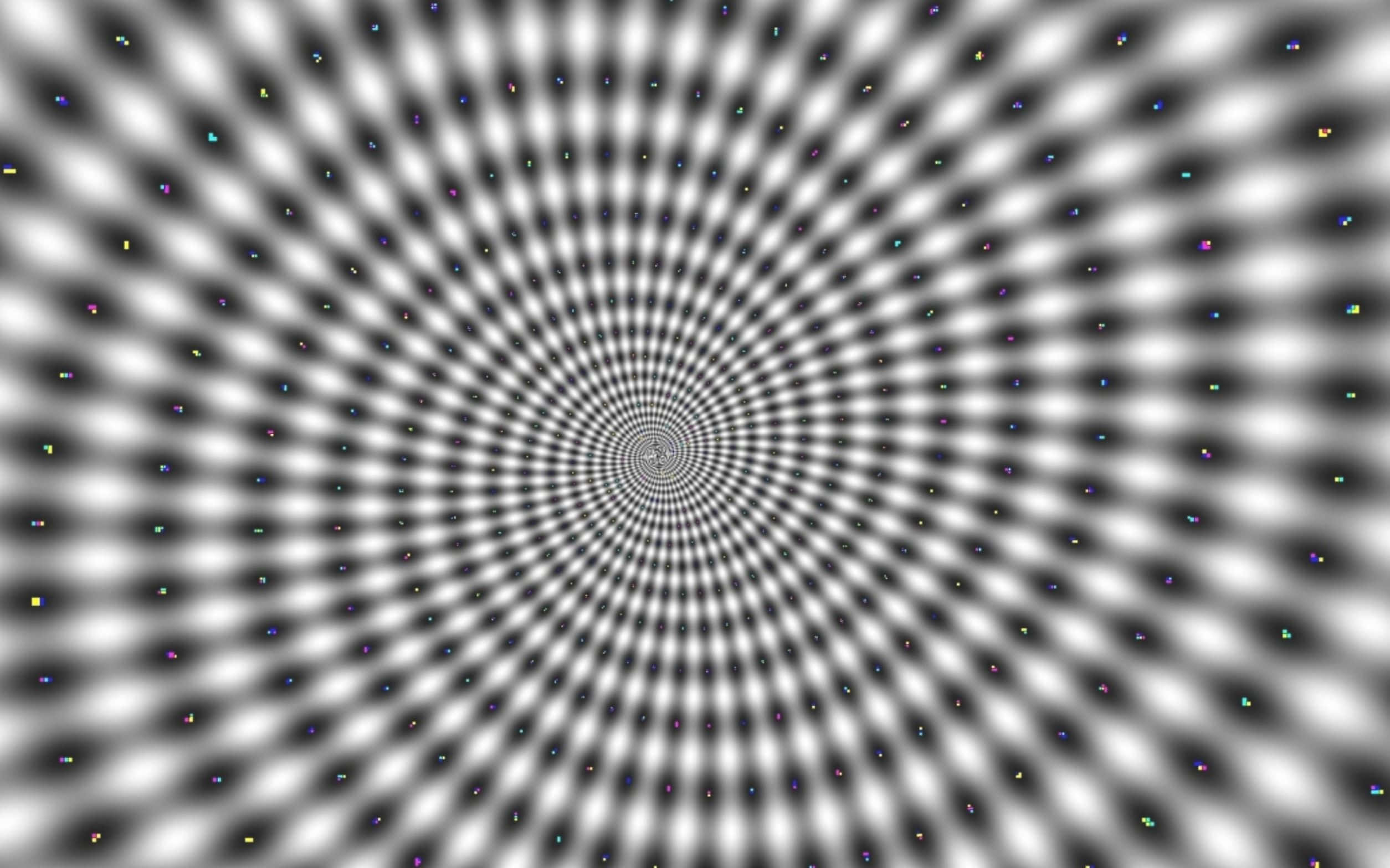 Escher, black and white, spiral, Full HD Desktop Wallpaper