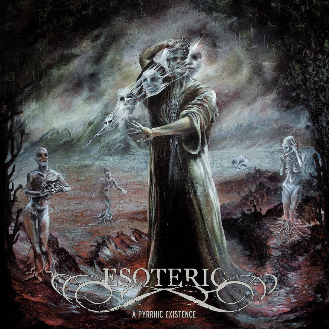 Esoteric, pyhhric existence, skull head, SD Desktop Wallpaper