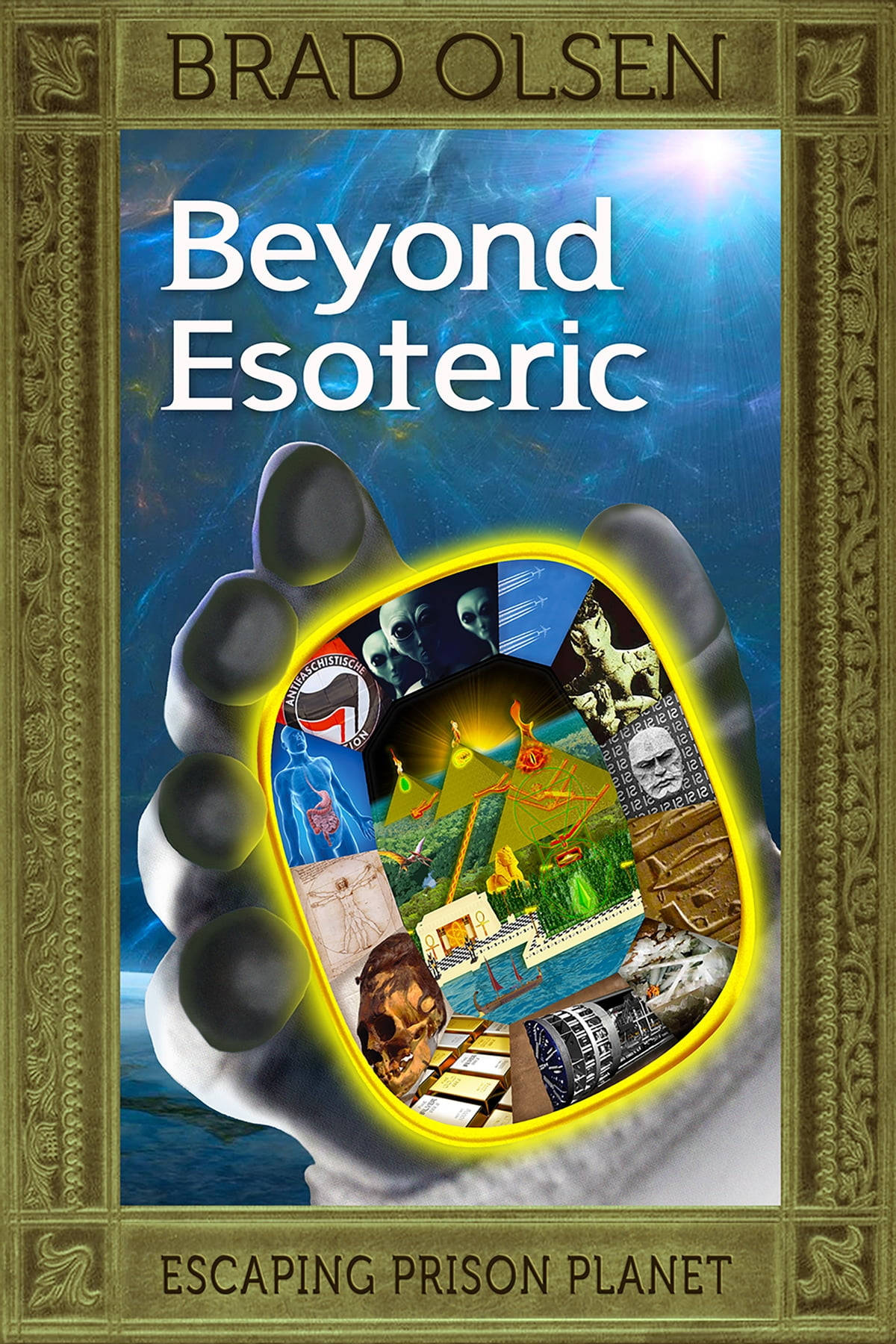 cosmic blue background, glowing hand, esoteric symbols, HD Phone Wallpaper