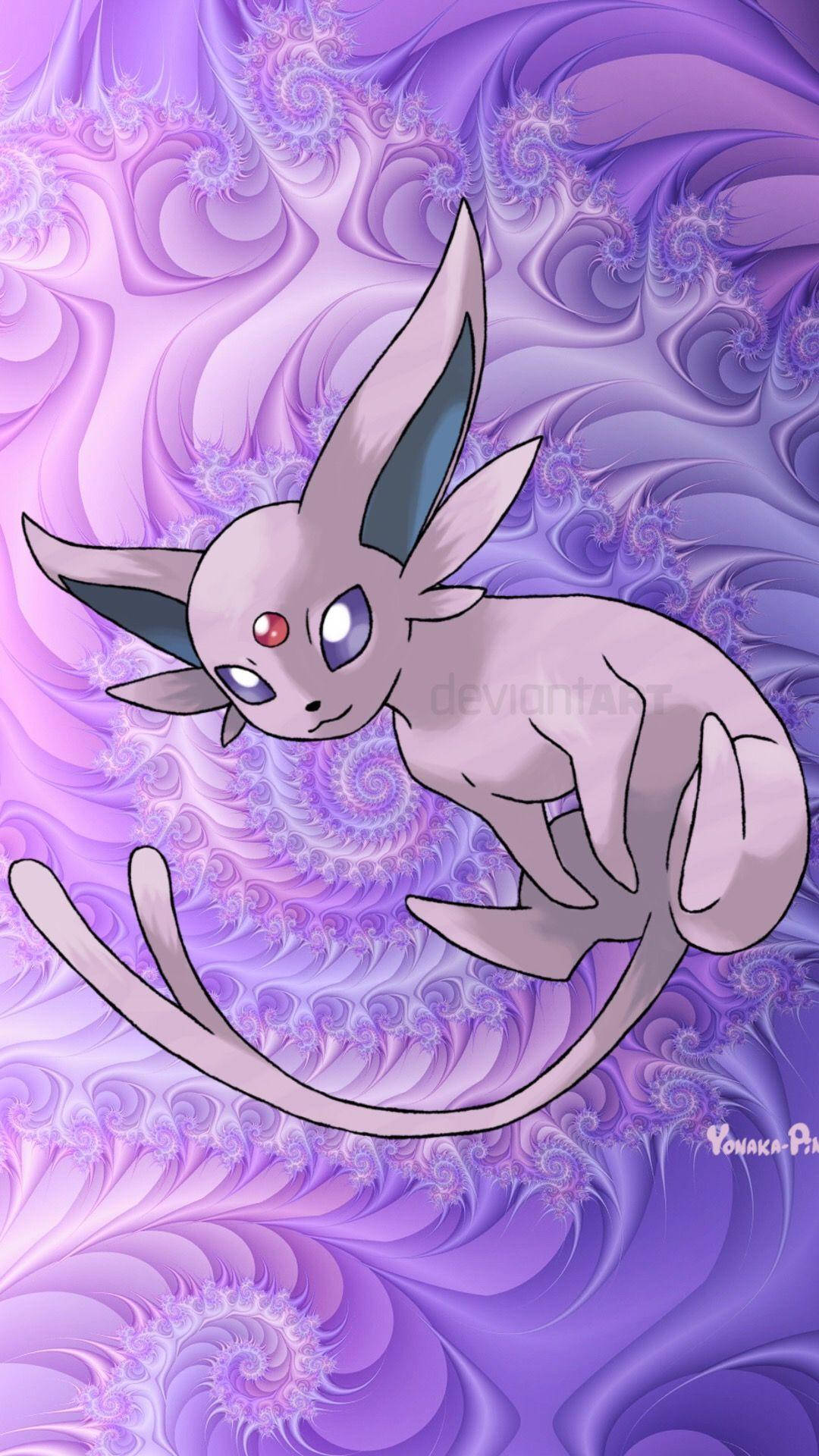 Espeon, lavender, violet, Full HD Phone Wallpaper