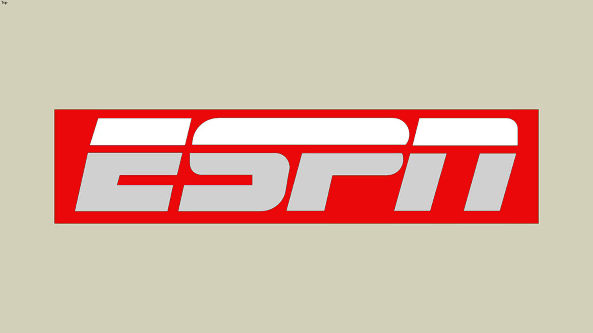 ESPN, grayish white, bold red, Full HD Desktop Wallpaper