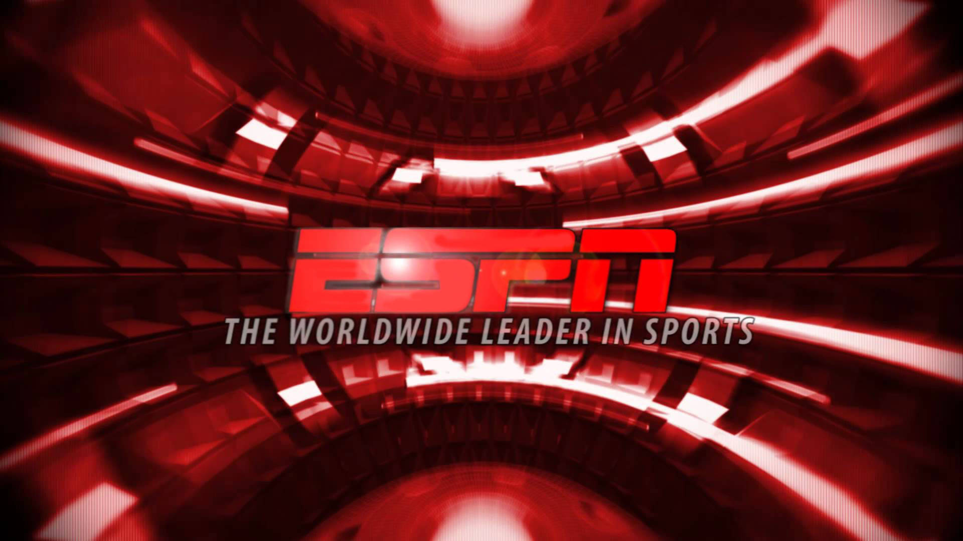 ESPN, red, sports logo, Full HD Desktop Wallpaper