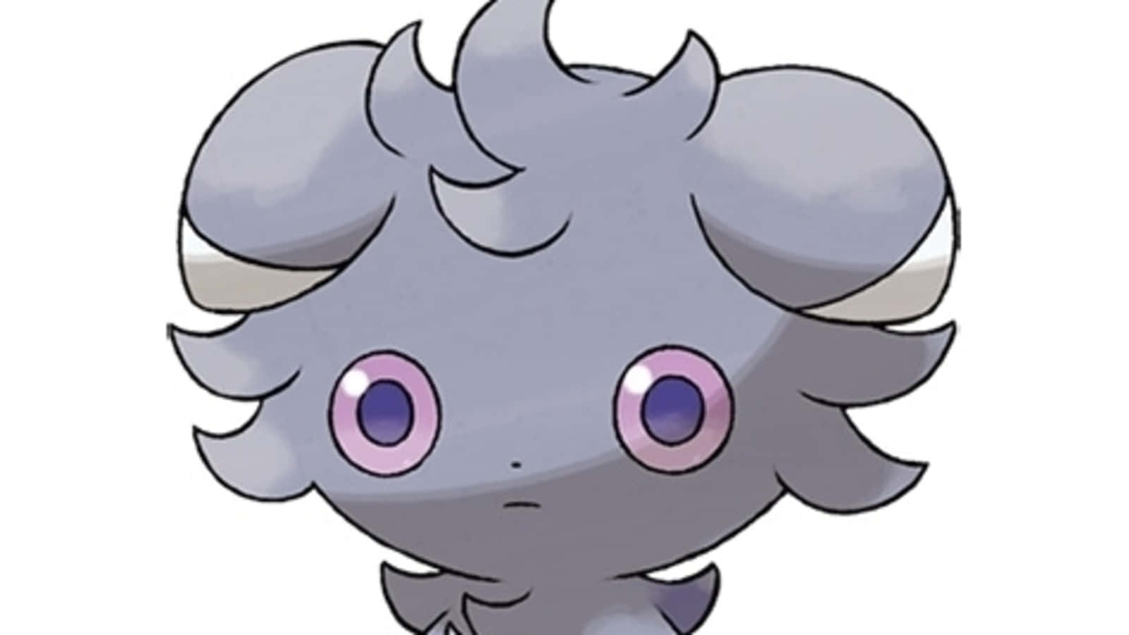 Espurr, tousled tufts, gray, HD Desktop Wallpaper
